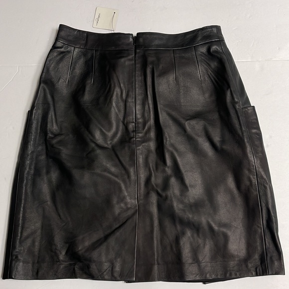 Halogen leather skirt - Picture 2 of 6